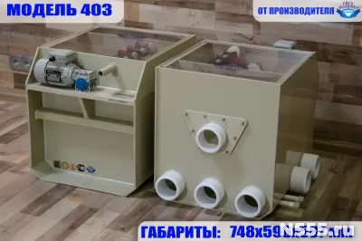 Механический барабанный фильтр для пруда фото 1