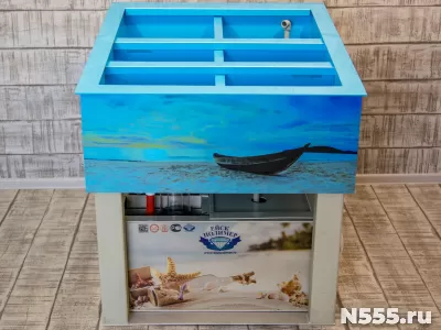 Торговые витрины для морепродуктов фото 5