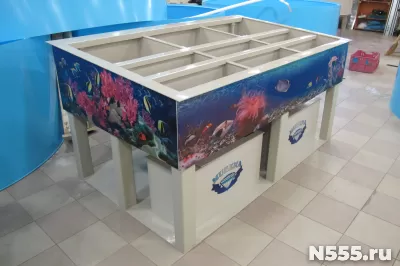 Торговые витрины для морепродуктов фото 2