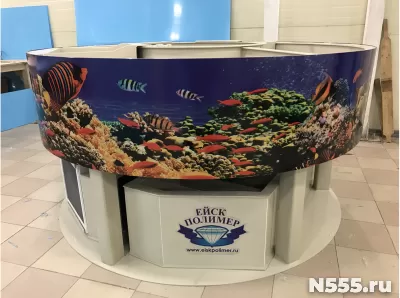 Торговые витрины для морепродуктов фото 7